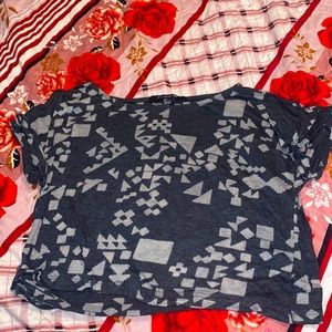 Forever 21 crop top with designs